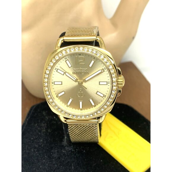 Invicta Women\'s Watch 46293 Ocean Voyage Quartz Gold Stainless Steel 32mm main image 6